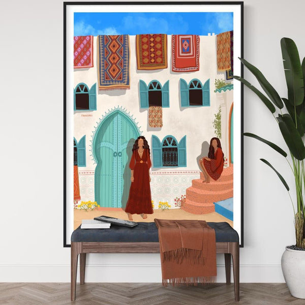 Jazeel - Moroccan Country House Tapestry