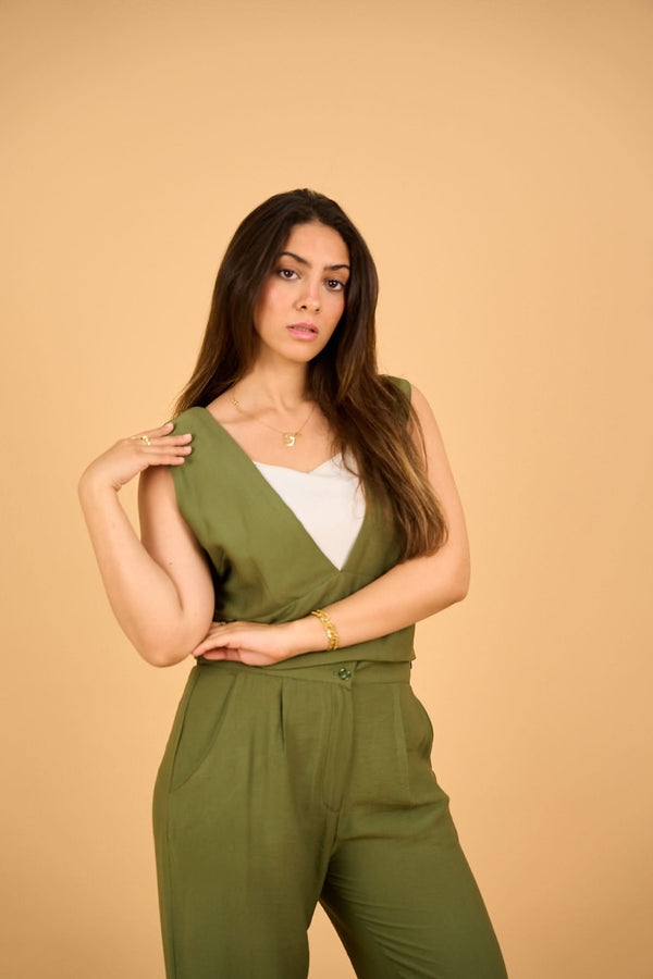 RINI - Full Vest Set - Olive