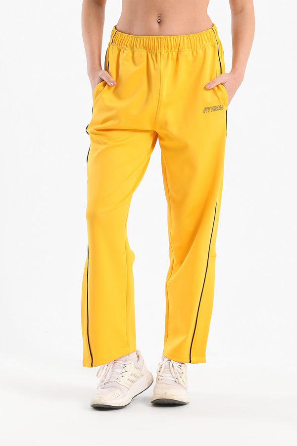 Classic side stripes sweatpants in yellow