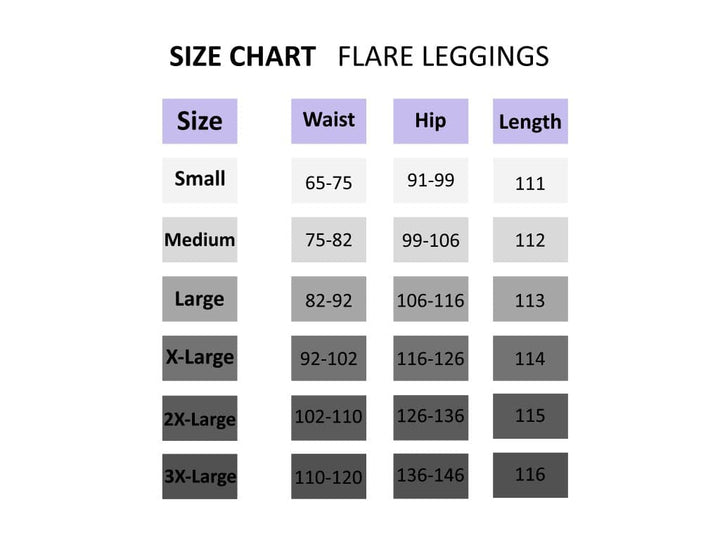 Flare Leggings - Charcoal.