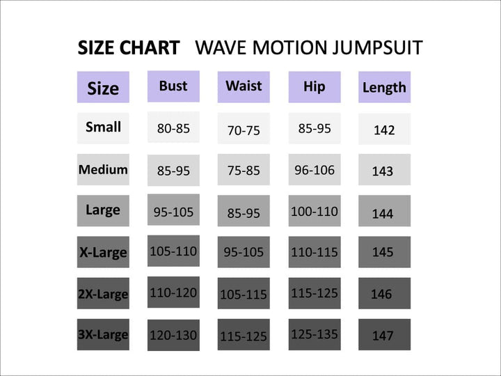Motion Wave Jumpsuit - Charcoal.
